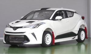 Toyota C-HR Rally Car by Cusco Racing